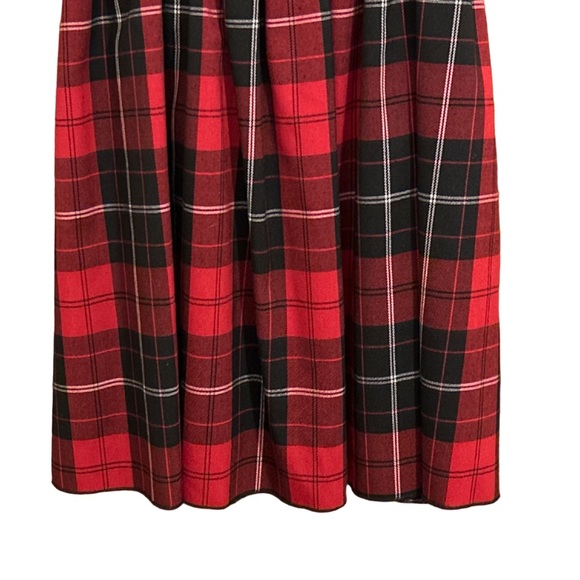 Aqua Plaid Spaghetti Strap Dress - Size Small - Picture 5 of 9